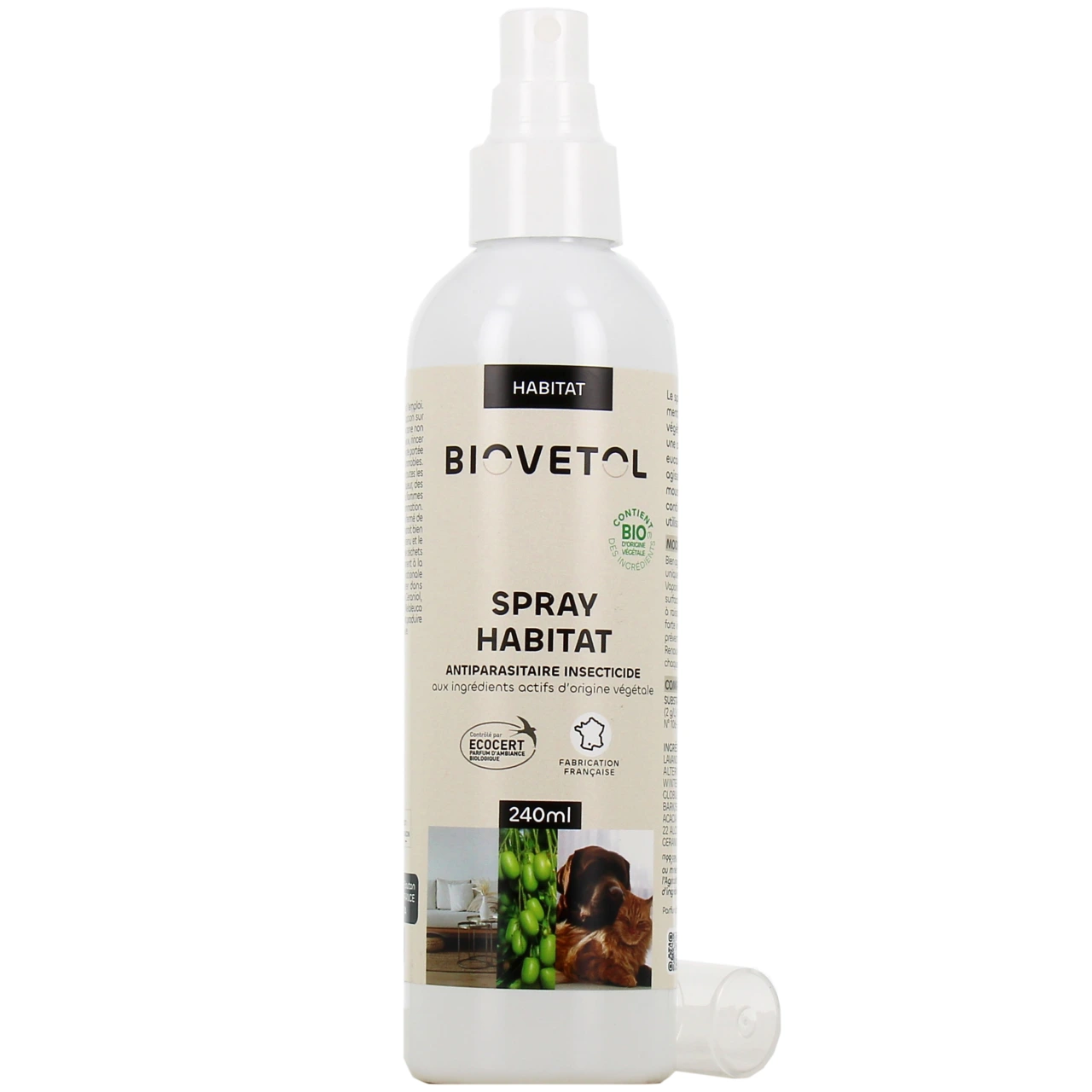 Biovetol Spray Habitat Antiparasitaire Bio - Biovetol