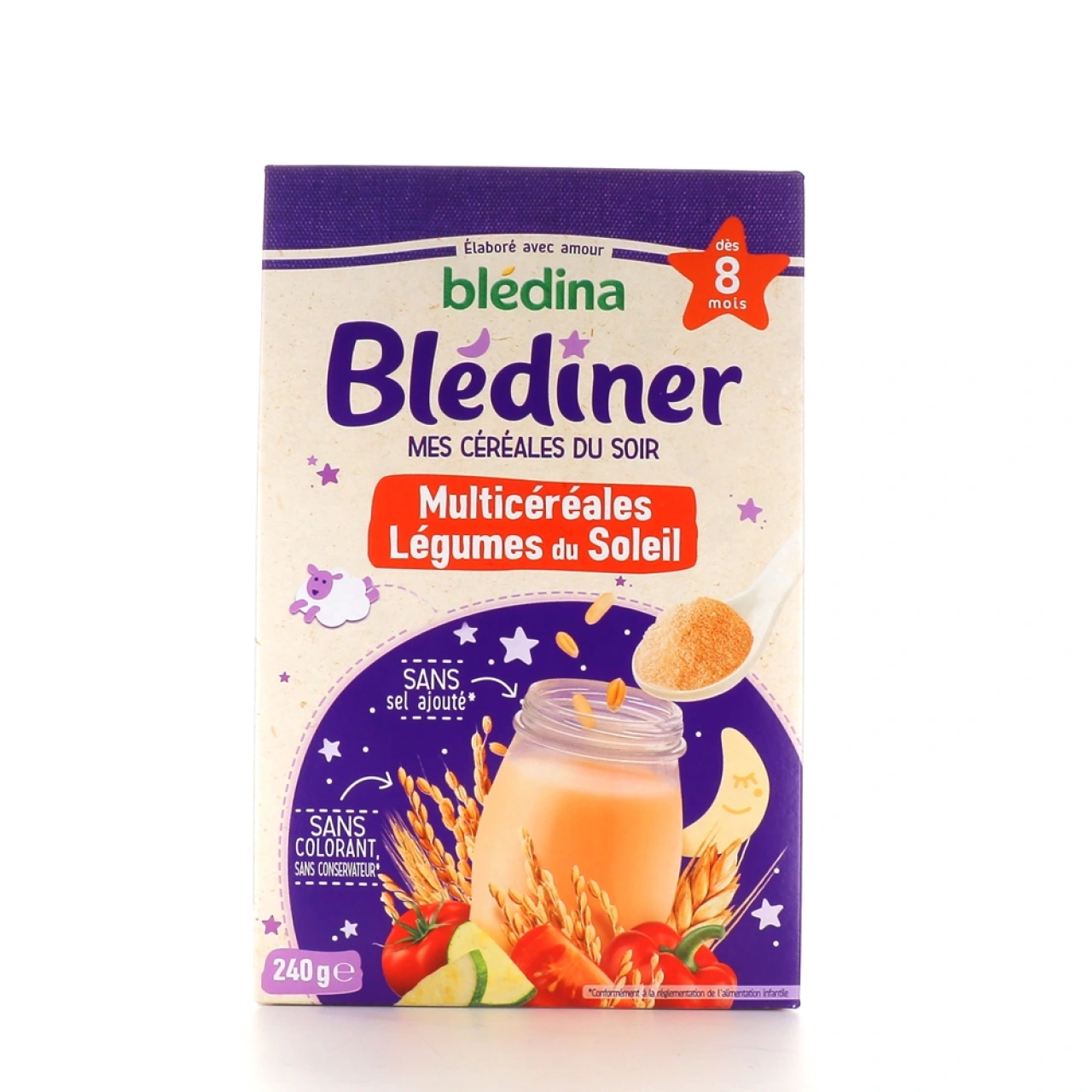Blédina Blédiner Céréales du Soir - Vue 2