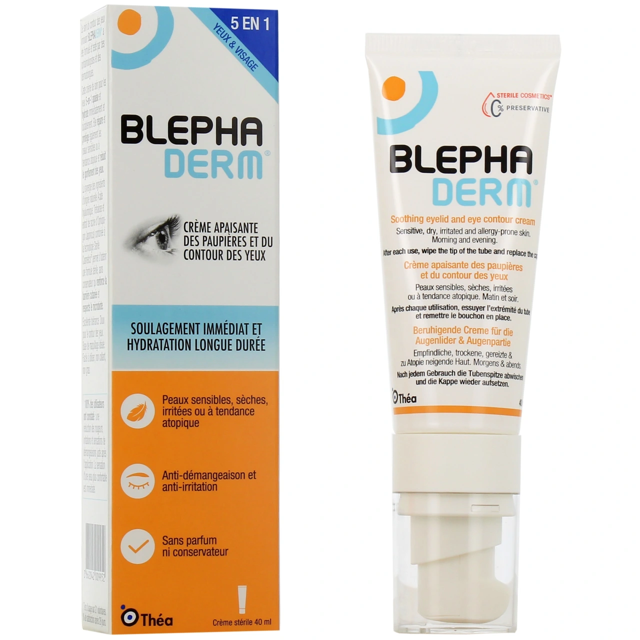 Blephaderm Crème Apaisante - Théa