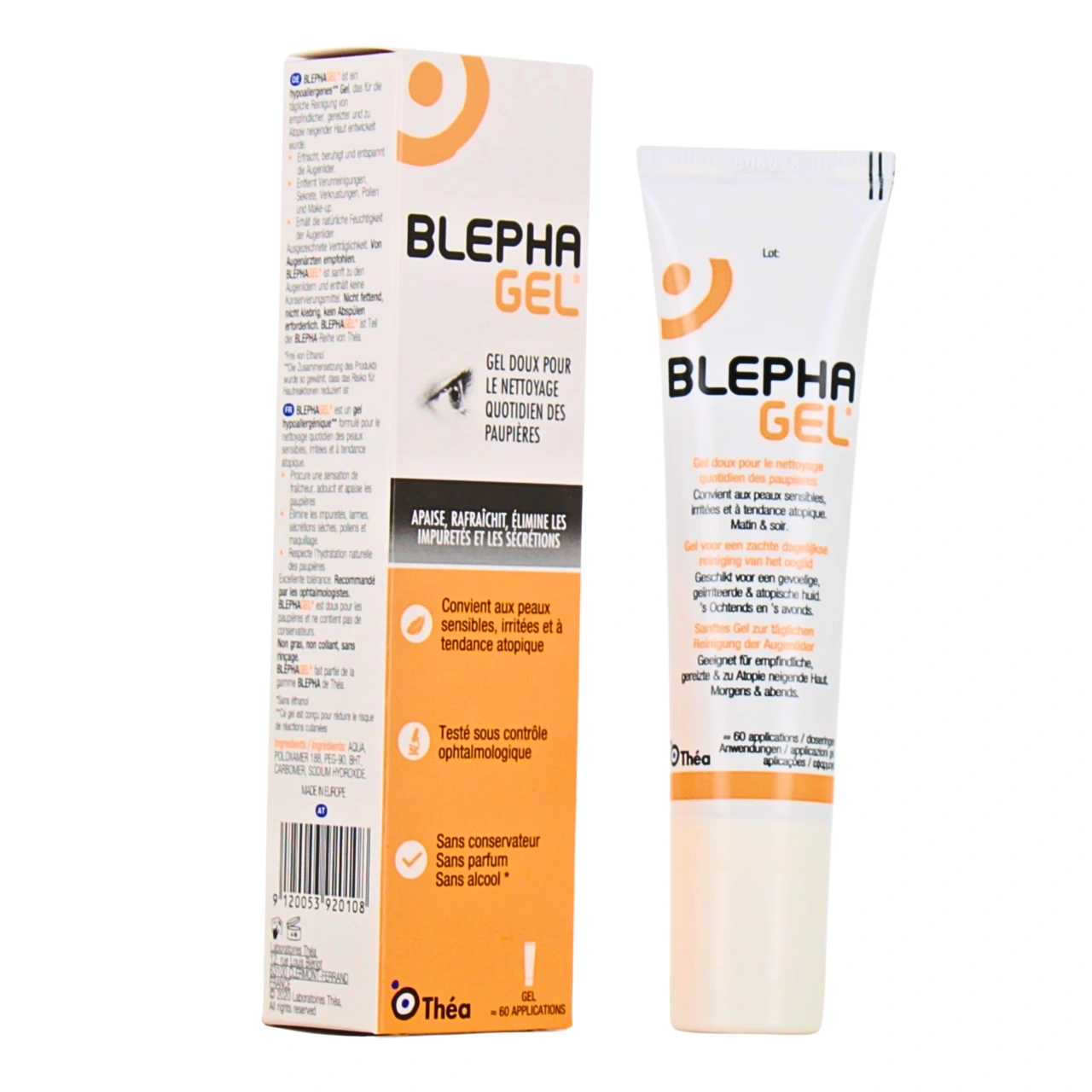 Blephagel Hygiène des paupières - Théa