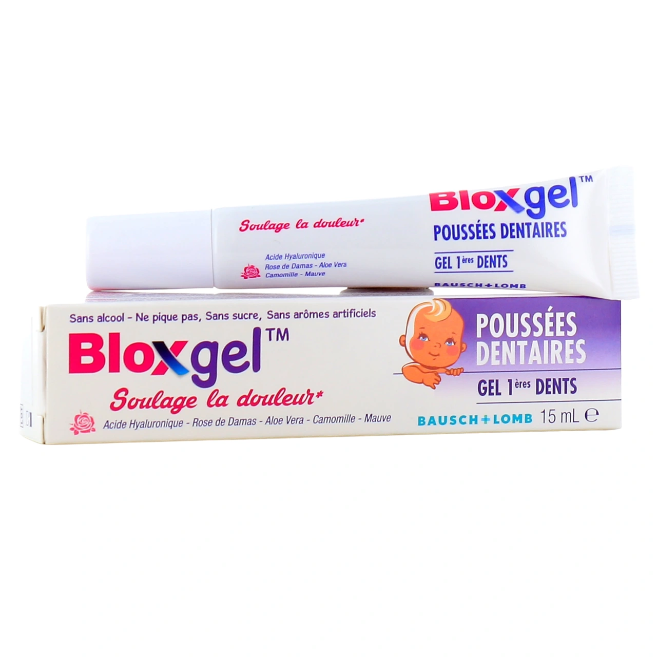 Bloxgel Poussées Dentaires Gel 1ères Dents - Bausch and Lomb