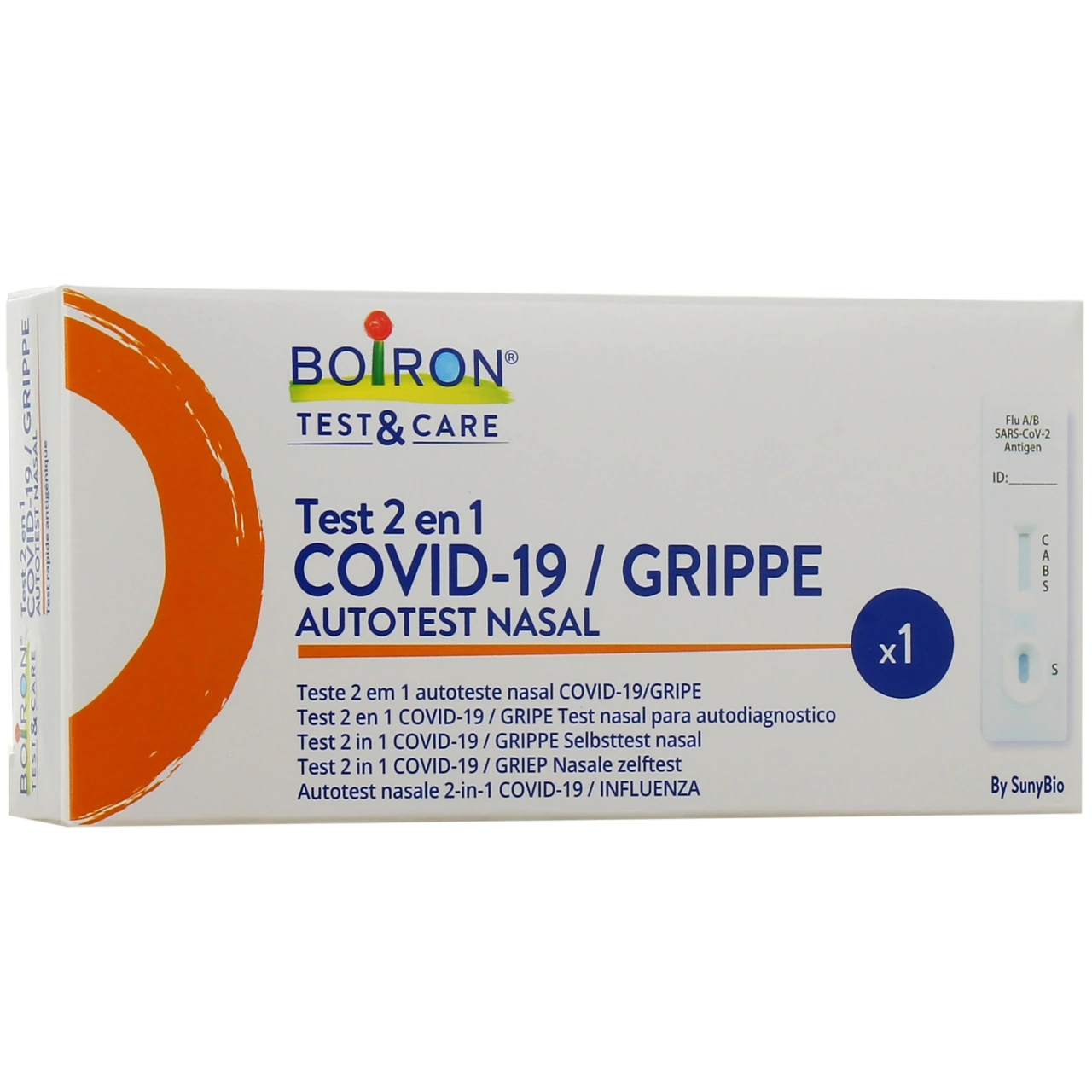Boiron Autotest Covid/Grippe - Boiron