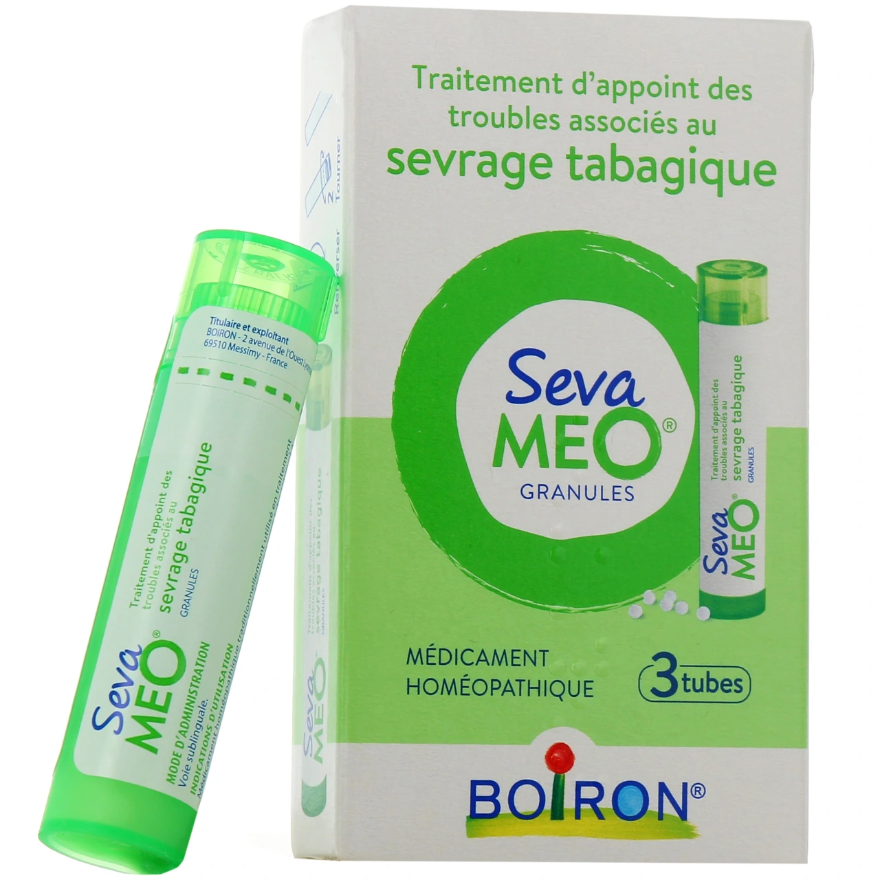 Boiron SevaMEO Sevrage Tabagique Granules - Boiron