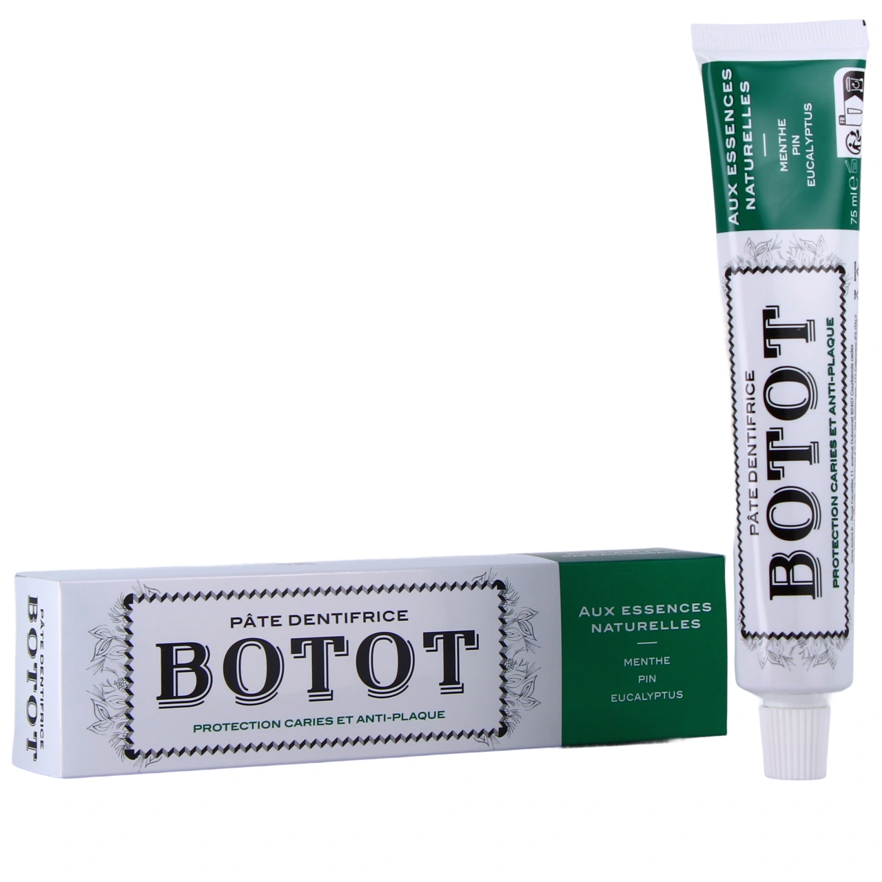 Botot Dentifrice Menthe Pin Eucalyptus - Botot