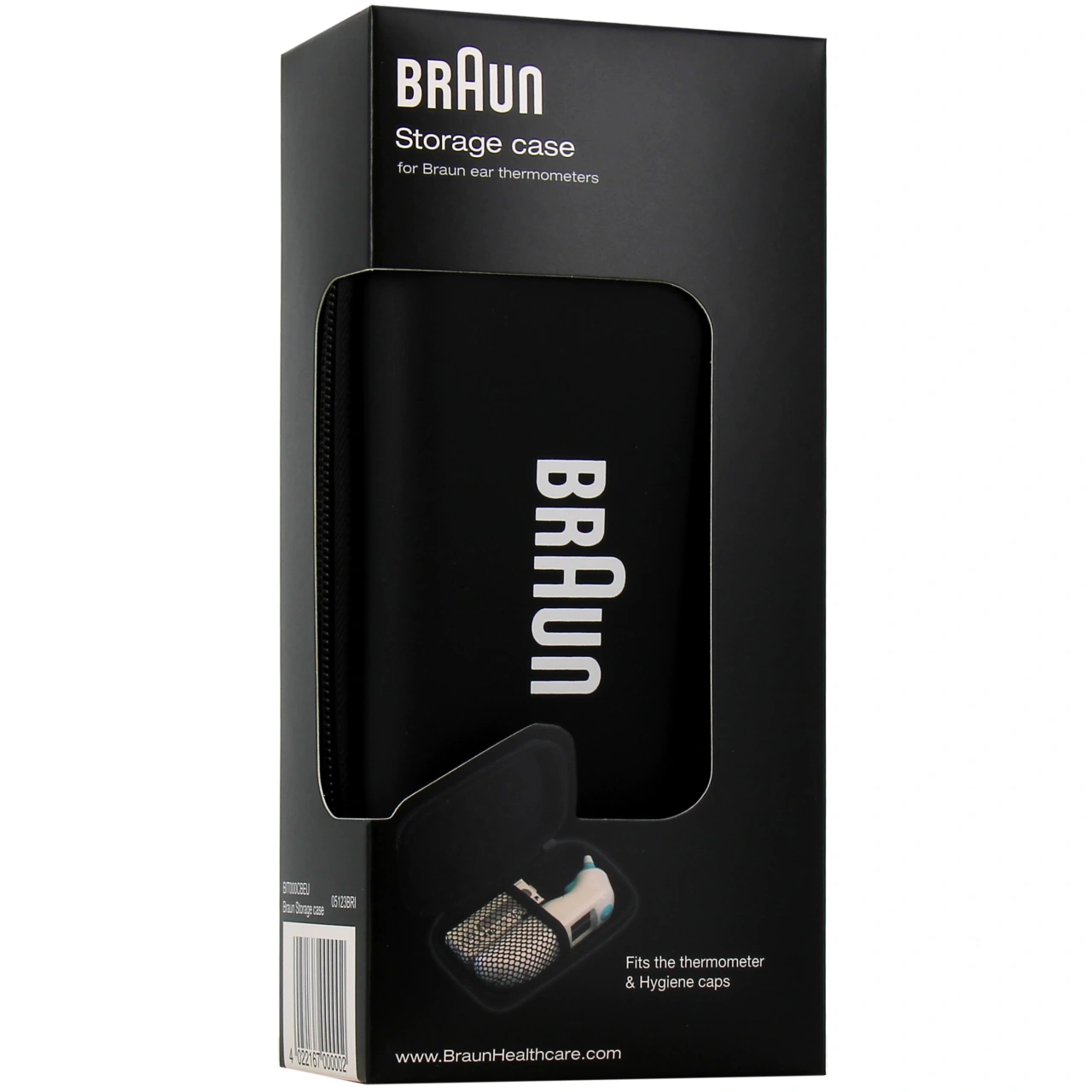 Braun boîtier de rangement protecteur pour thermomètre auriculaire - Braun