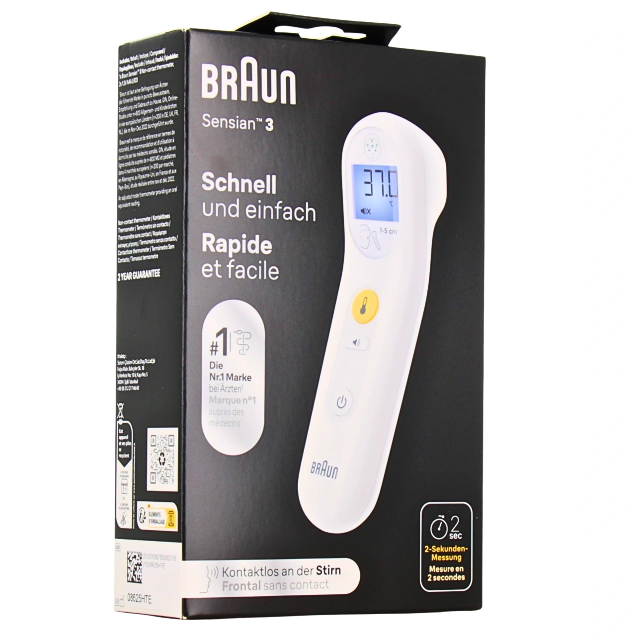 Braun Thermomètre Frontal Sensian 3 - Braun