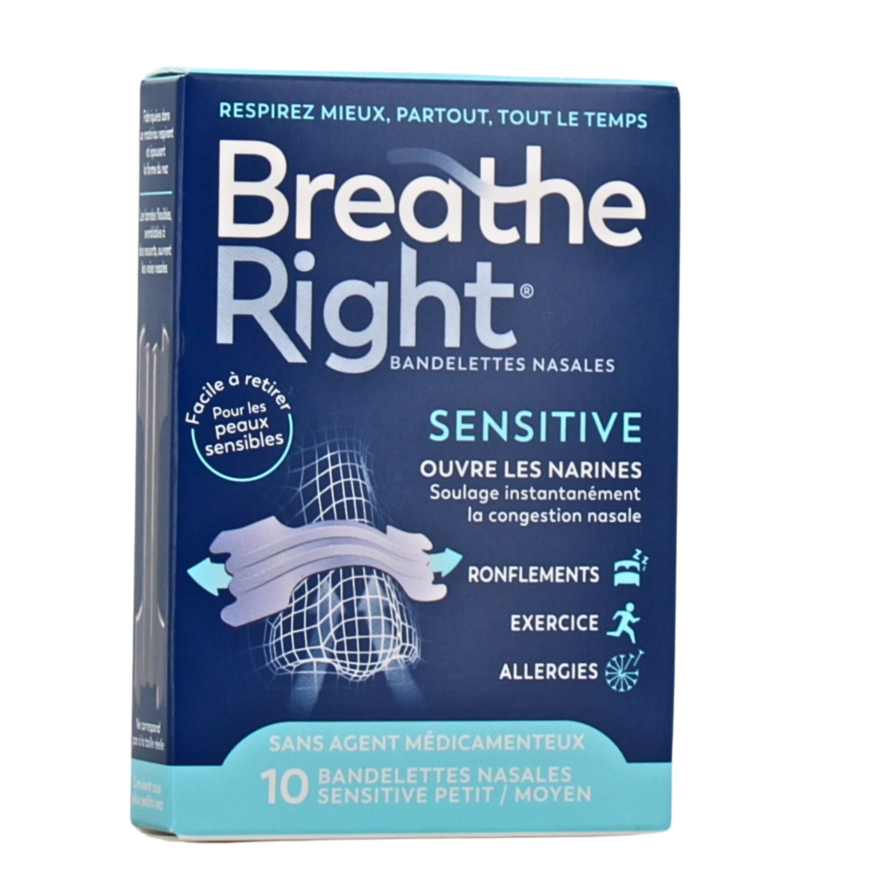 Breathe Right Bandelettes nasales - Vue 6