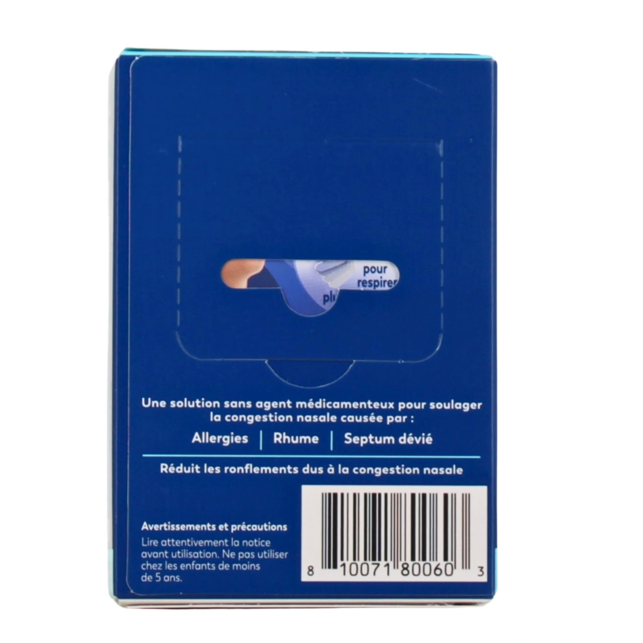 Breathe Right Bandelettes nasales - Vue 9