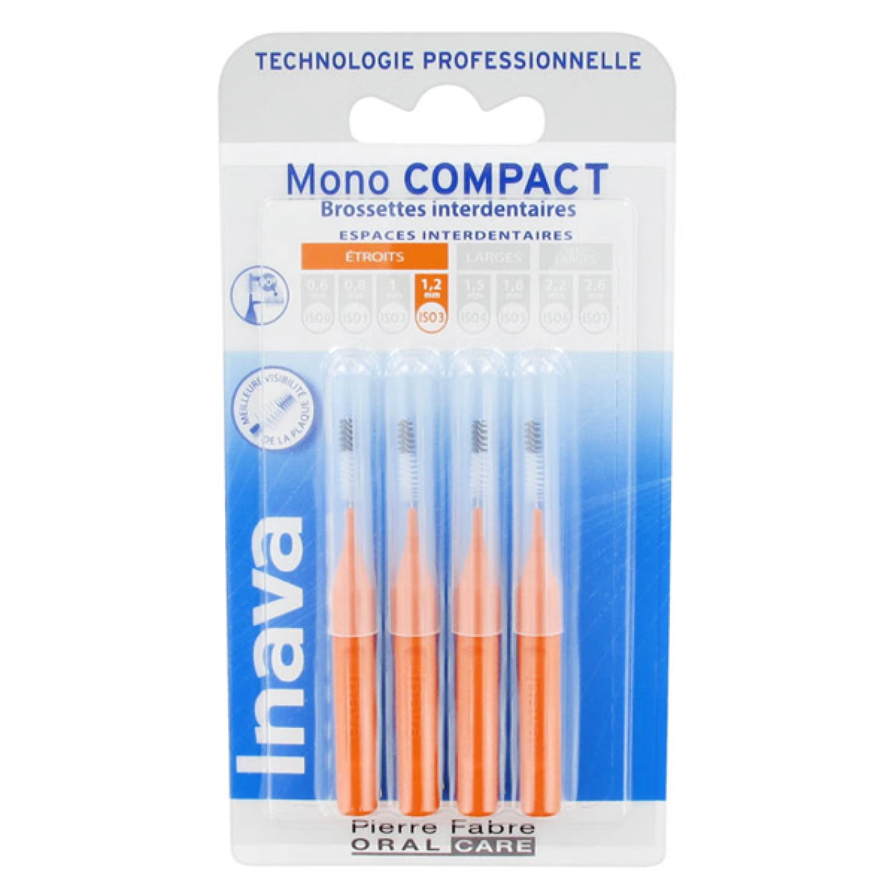 Inava Brossettes Interdentaires Mono Compact par 4 - Vue 7