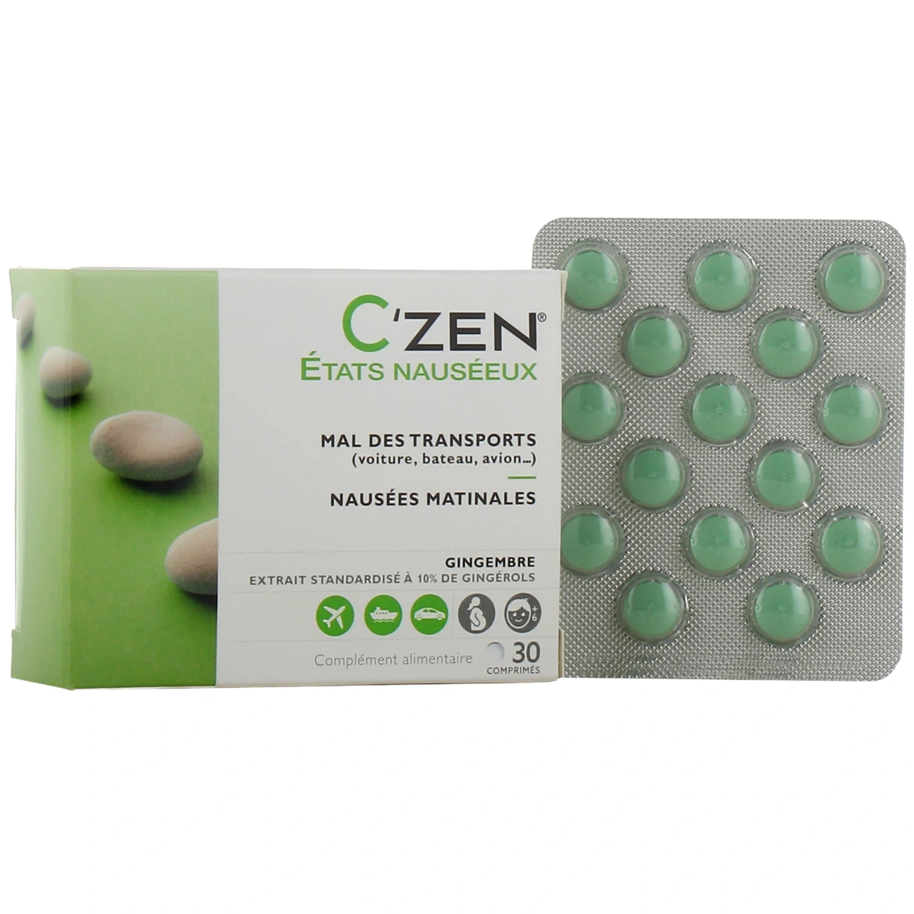 C'Zen états nauséeux mal des transports - Bausch and Lomb