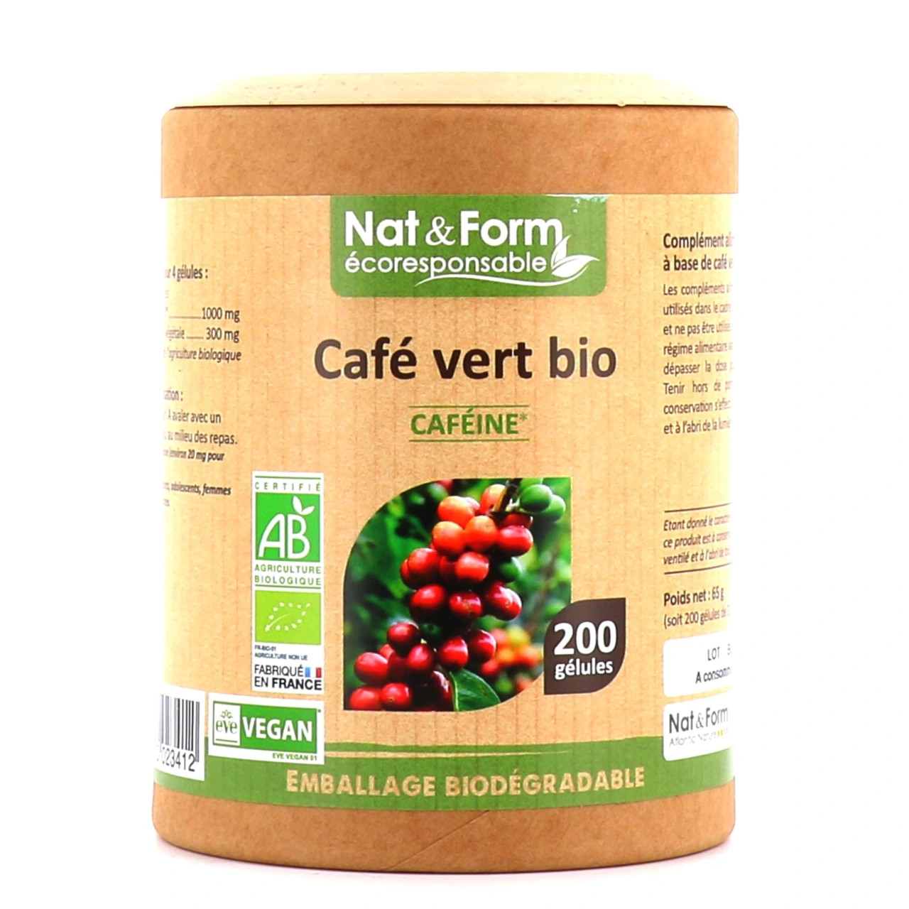 Nat & Form Café Vert Bio - Vue 4
