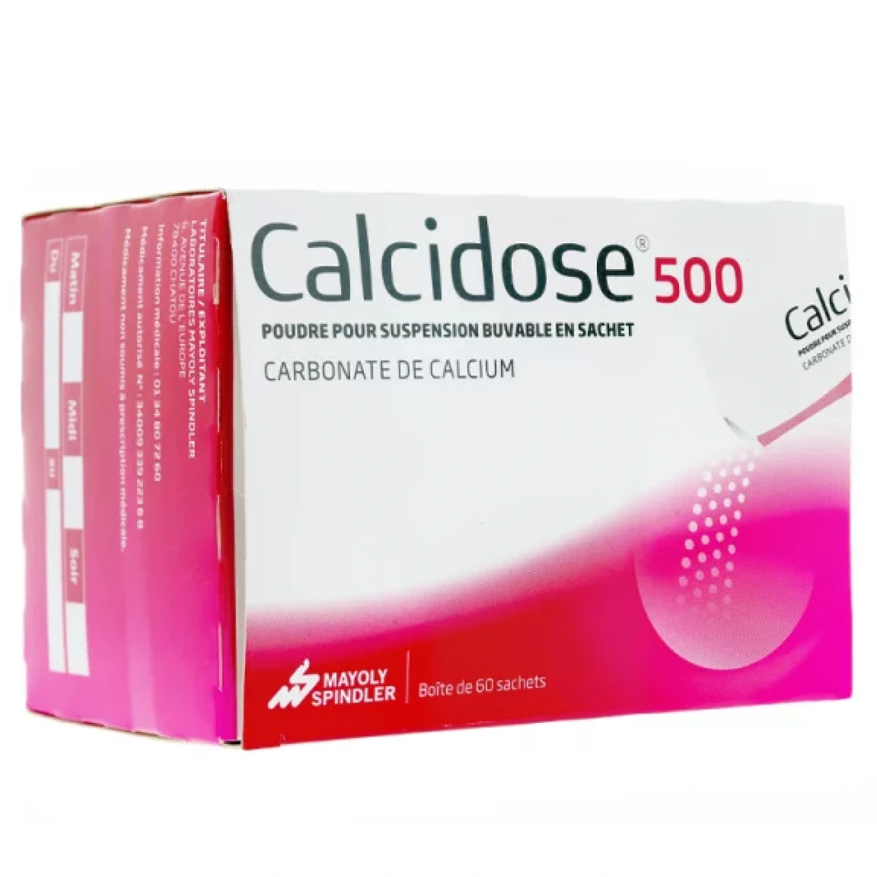 Calcidose 500mg Poudre - Vue 3