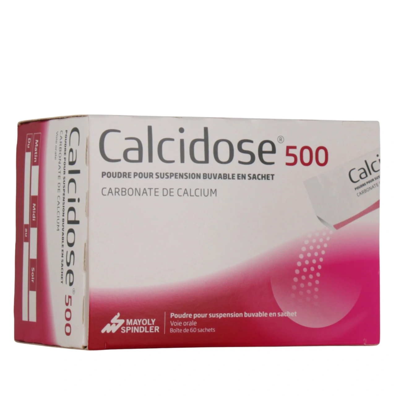 Calcidose 500mg Poudre - Mayoly