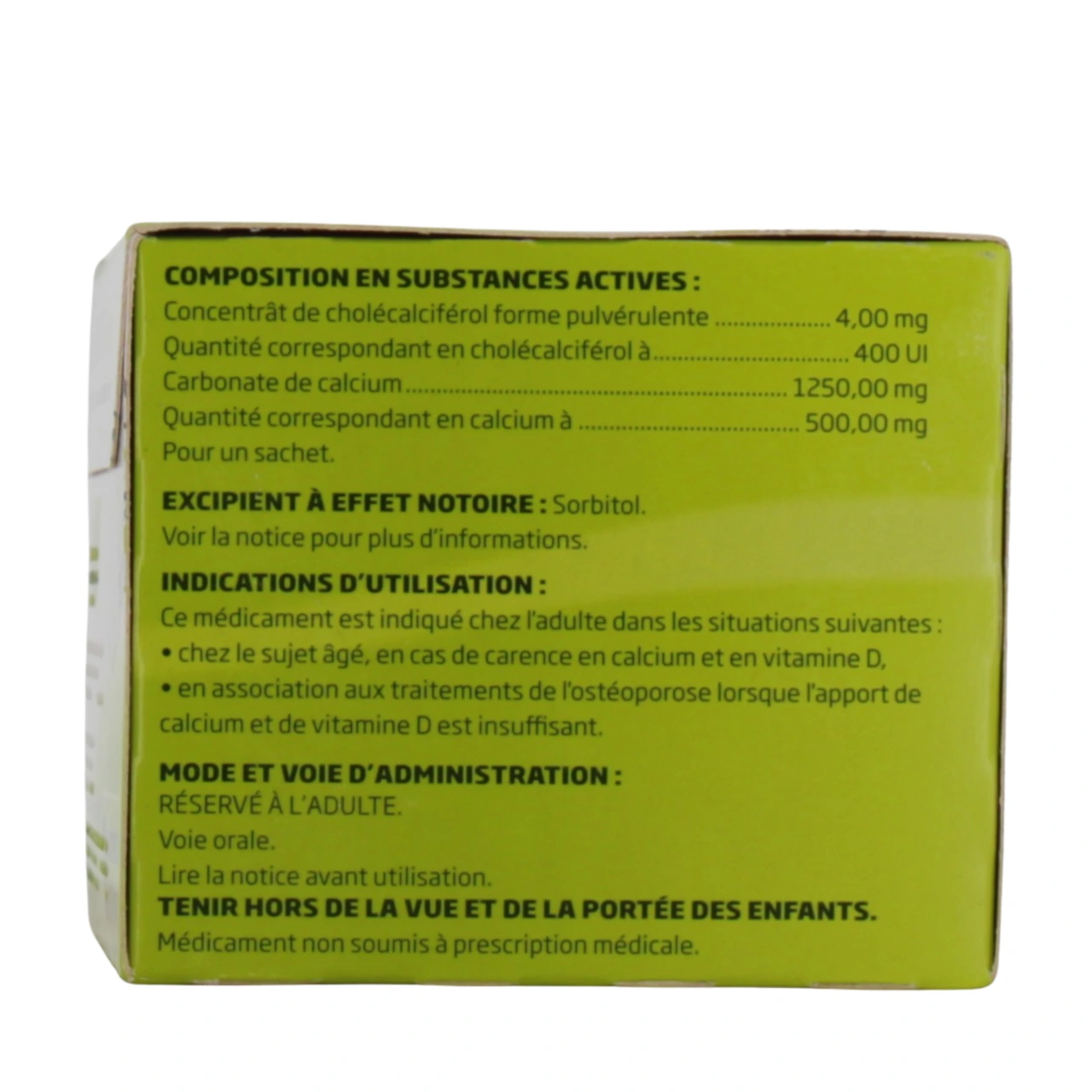 Calcidose Vitamine D3 - Vue 2