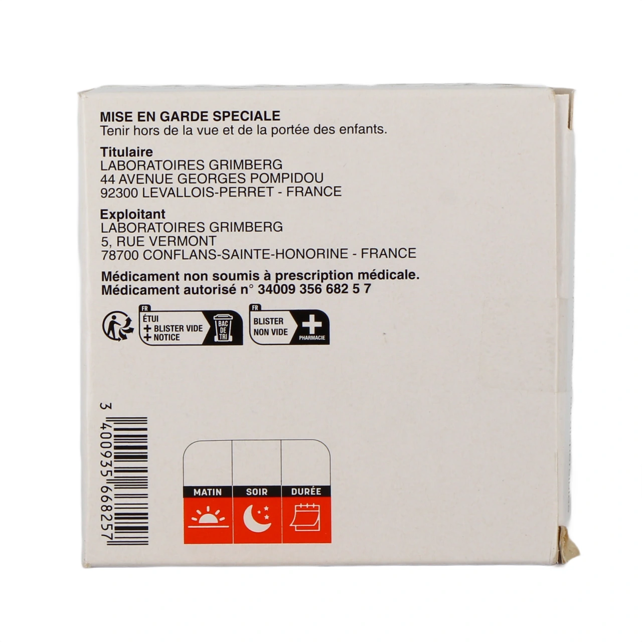 Calciforte vitamine D3 Comprimés - Vue 3
