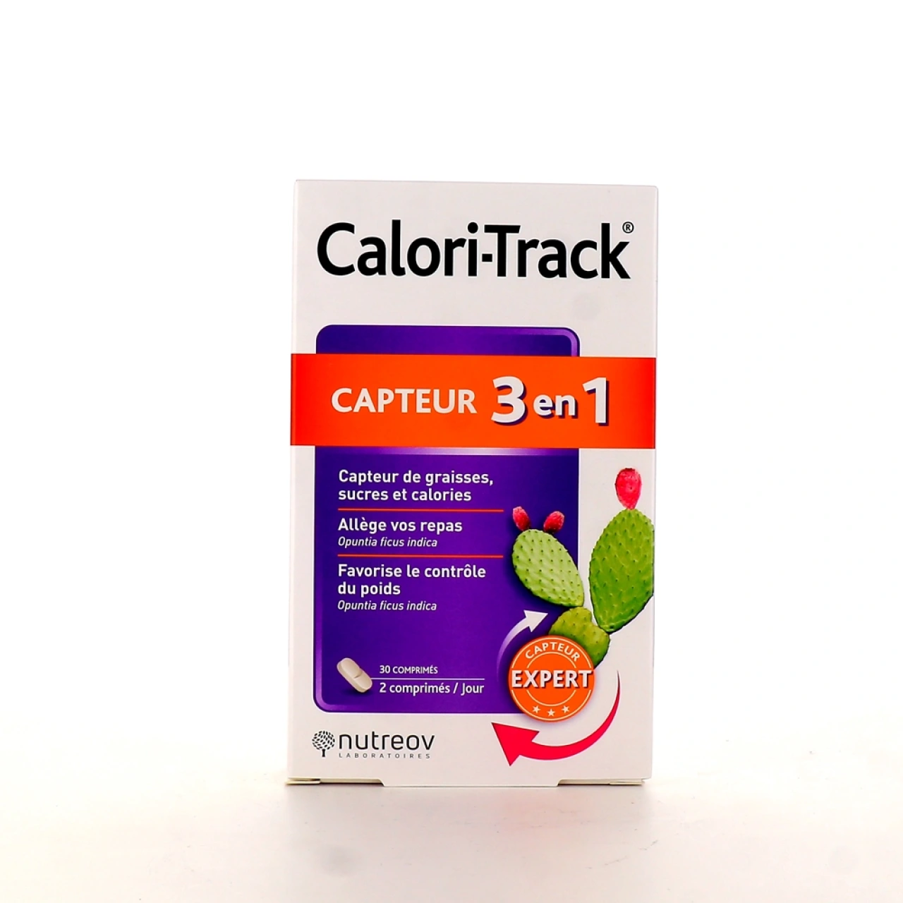 Calori Track Capteur de Graisses, Sucres, Calories - Nutreov Physcience