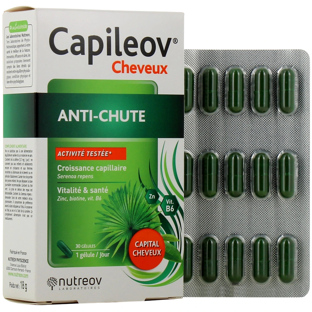 Capileov Anti-Chute - Nutreov Physcience