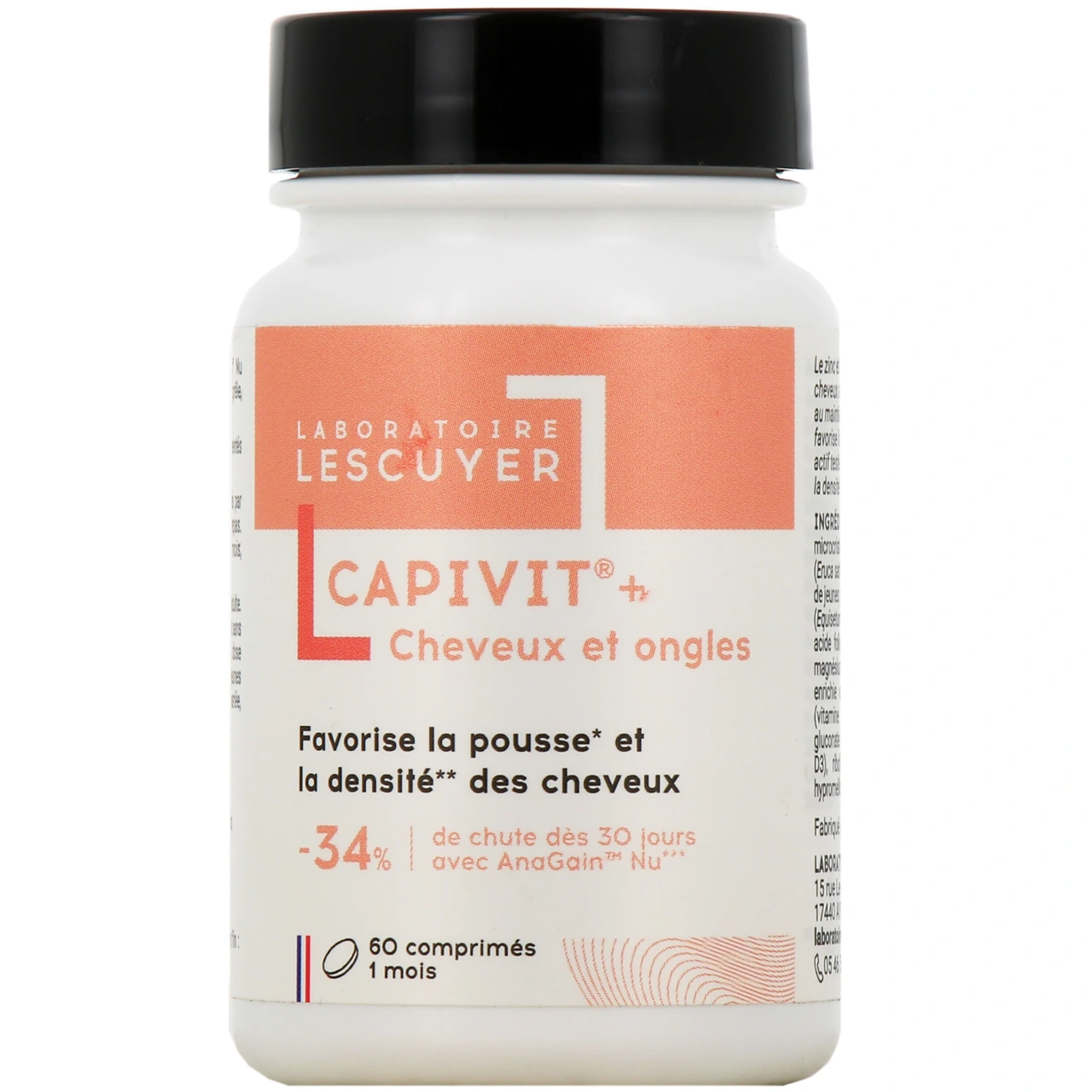 Capivit+ Cheveux et Ongles - Laboratoire Lescuyer
