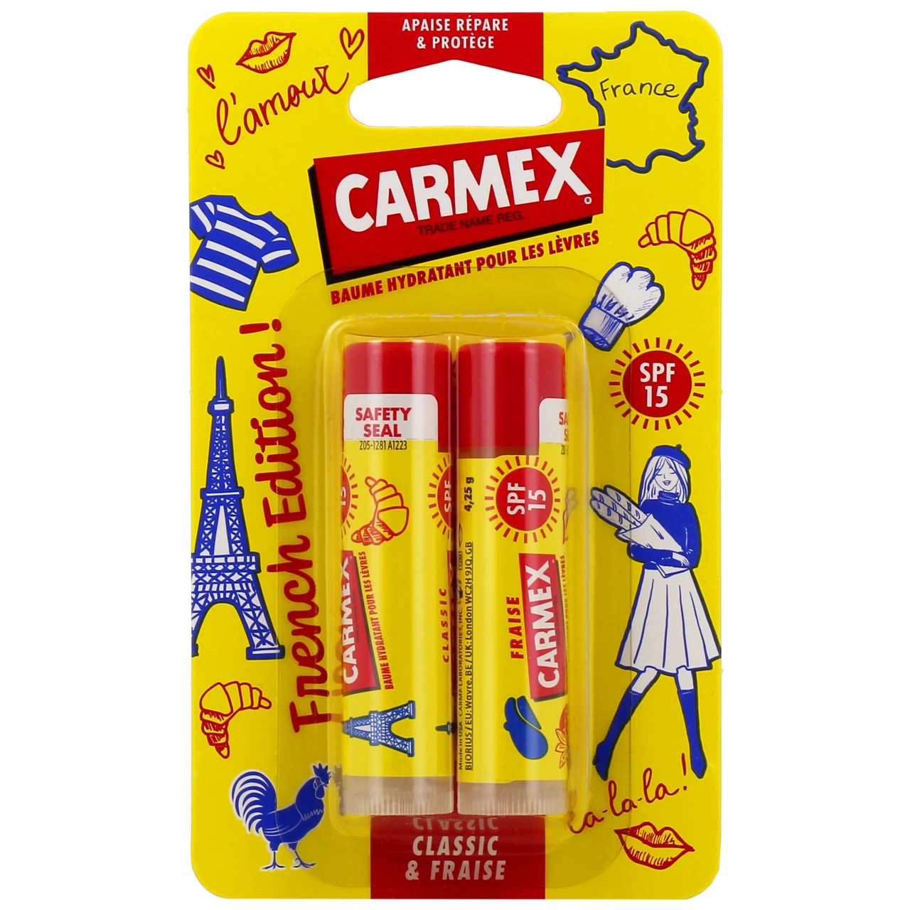Carmex Classic Stick Lèvres SPF15 - Vue 3