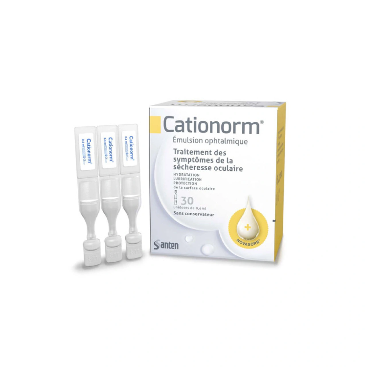 Cationorm émulsion opthalmique Sécheresse Oculaire - Vue 2