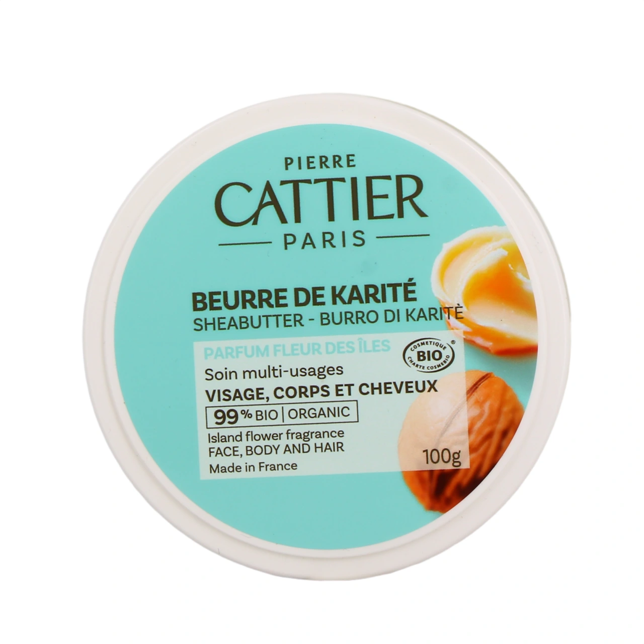 Cattier Beurre de Karité Bio Parfum Fleur des Îles - Vue 2