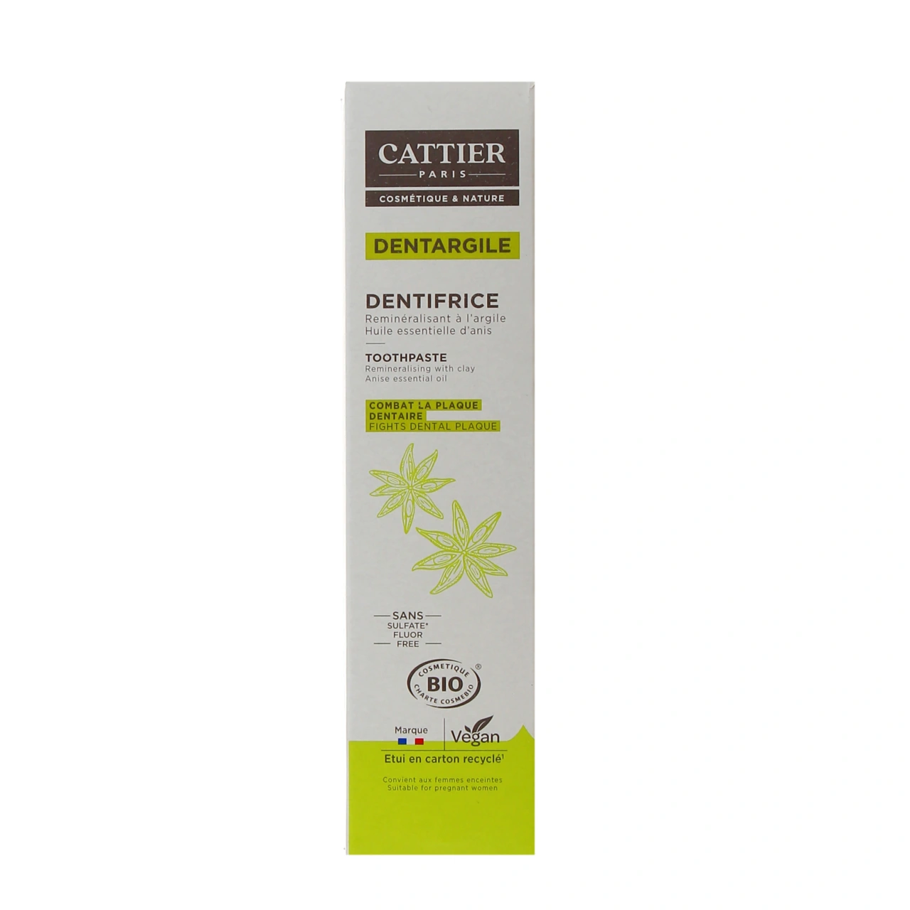 Cattier Dentargile Dentifrice - Vue 3