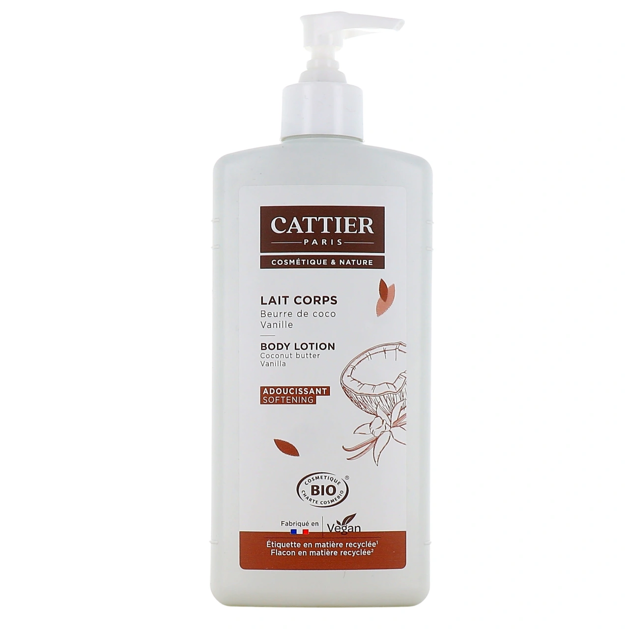 Cattier Lait Corps Adoucissant Bio - Cattier