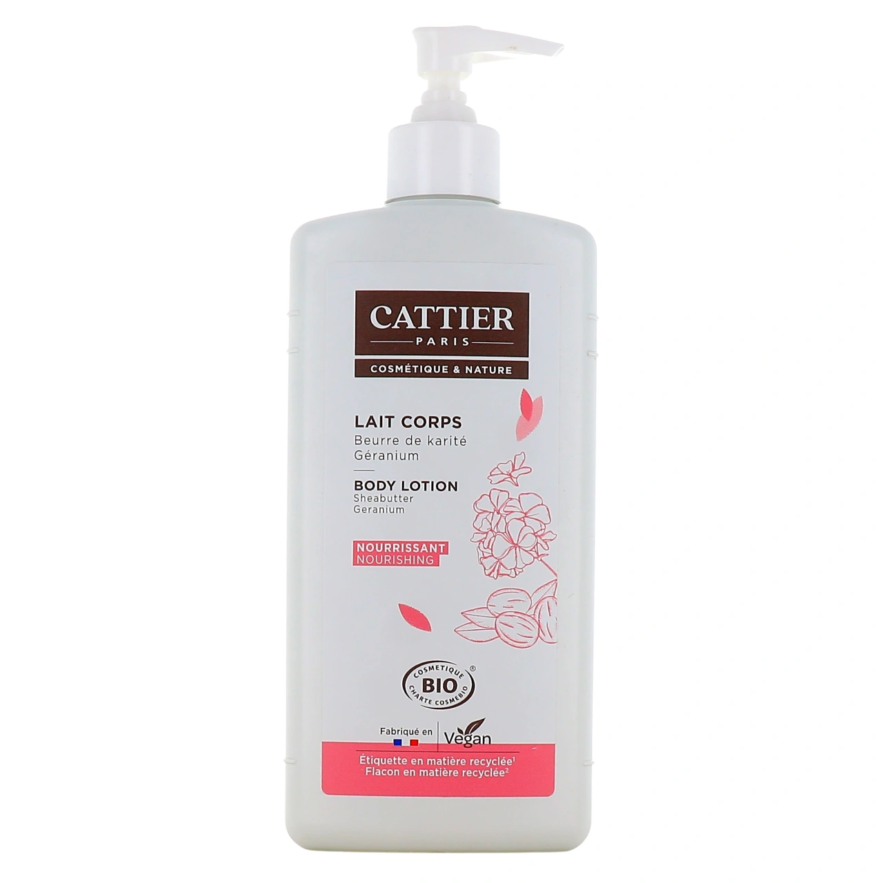 Cattier Lait Corps Nourrissant Bio - Cattier