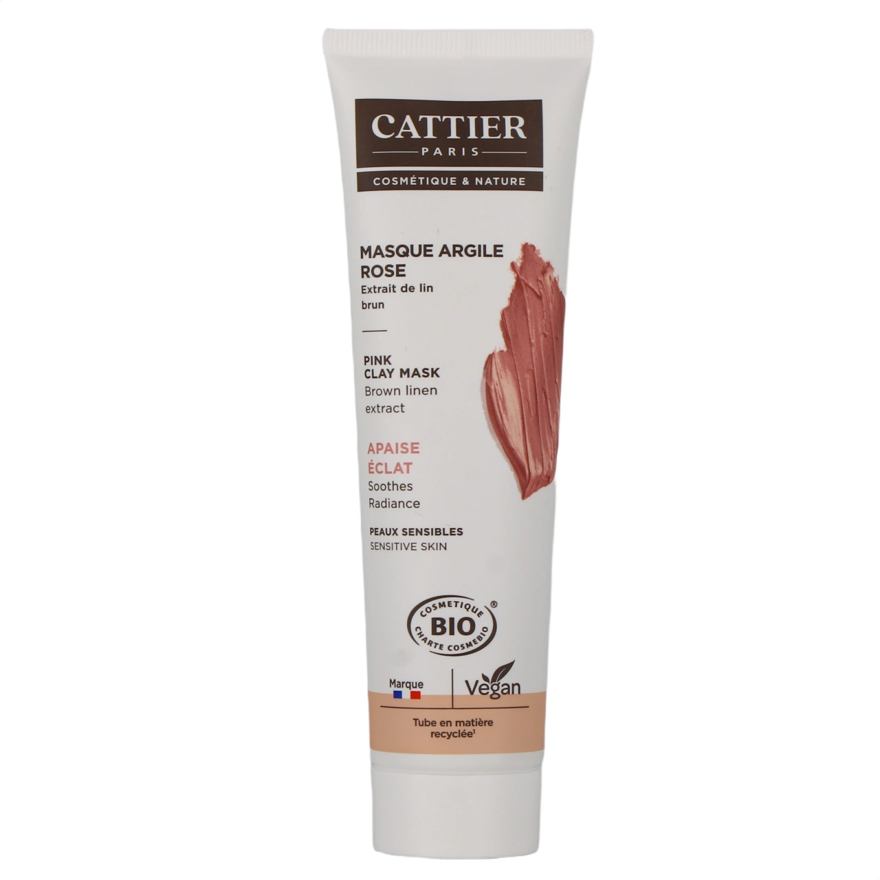 Cattier Masque Argile Rose Bio - Vue 4