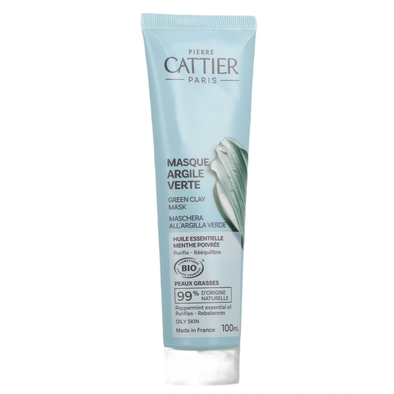 Cattier Masque Argile Verte Bio - Vue 5