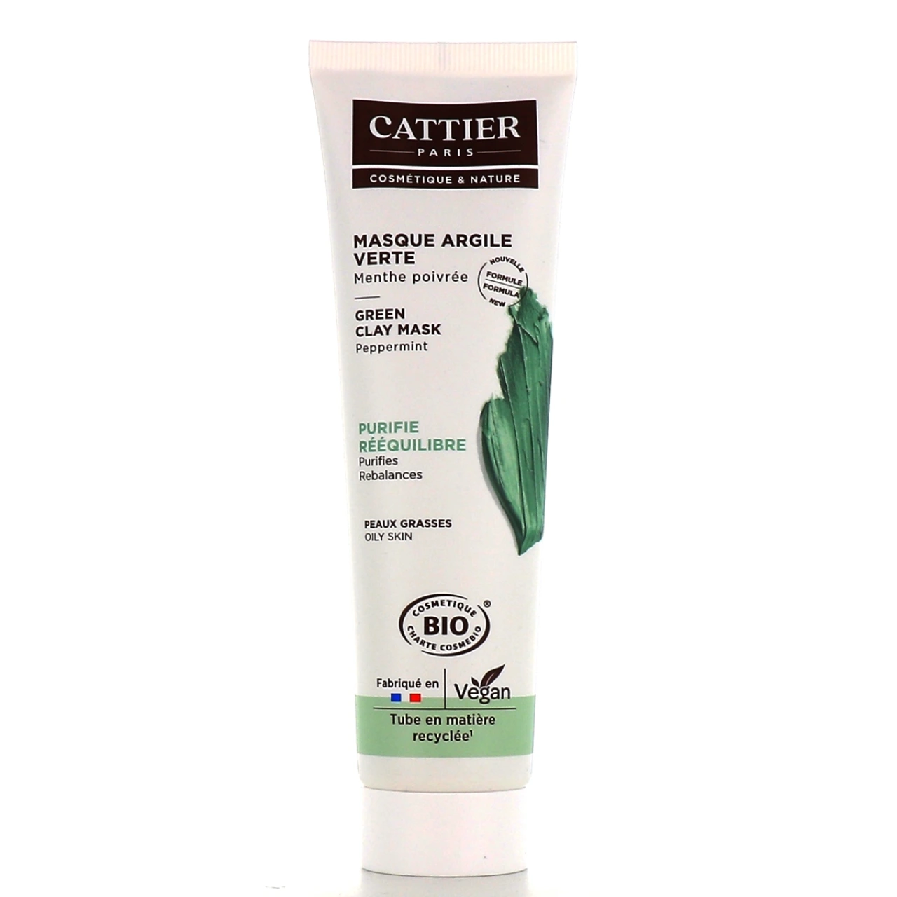 Cattier Masque Argile Verte Bio - Vue 4