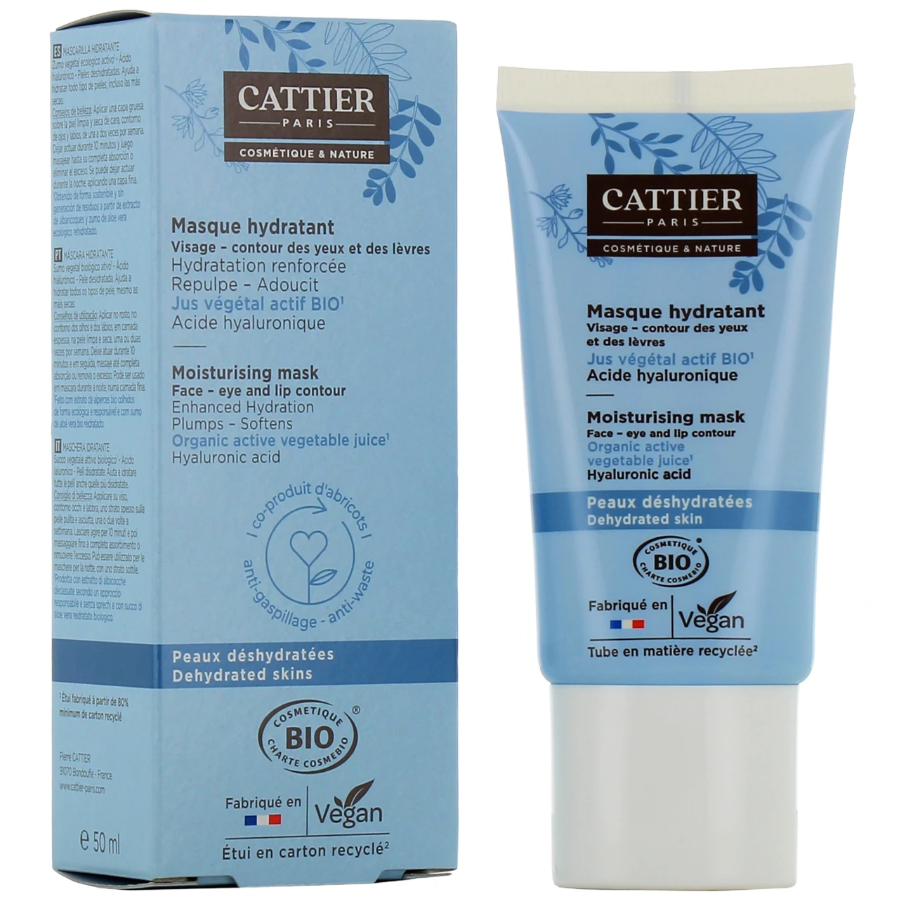 Cattier Masque Hydratant Bio - Cattier