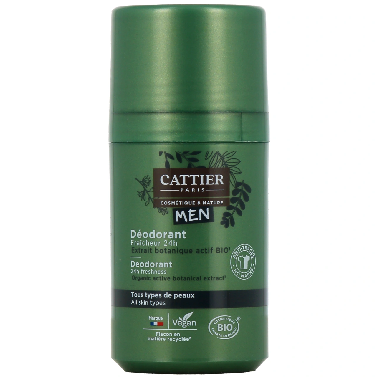 Cattier Men Déodorant Bio - Cattier