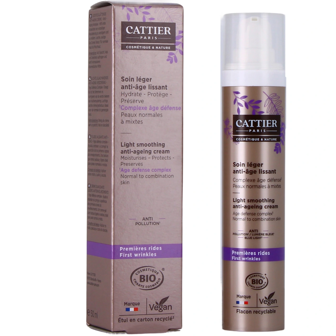 Cattier Soin Anti-Âge Lissant Bio - Cattier