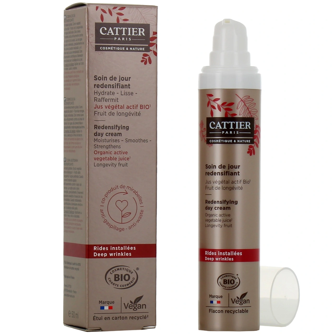 Cattier Soin de Jour Redensifiant Bio - Cattier