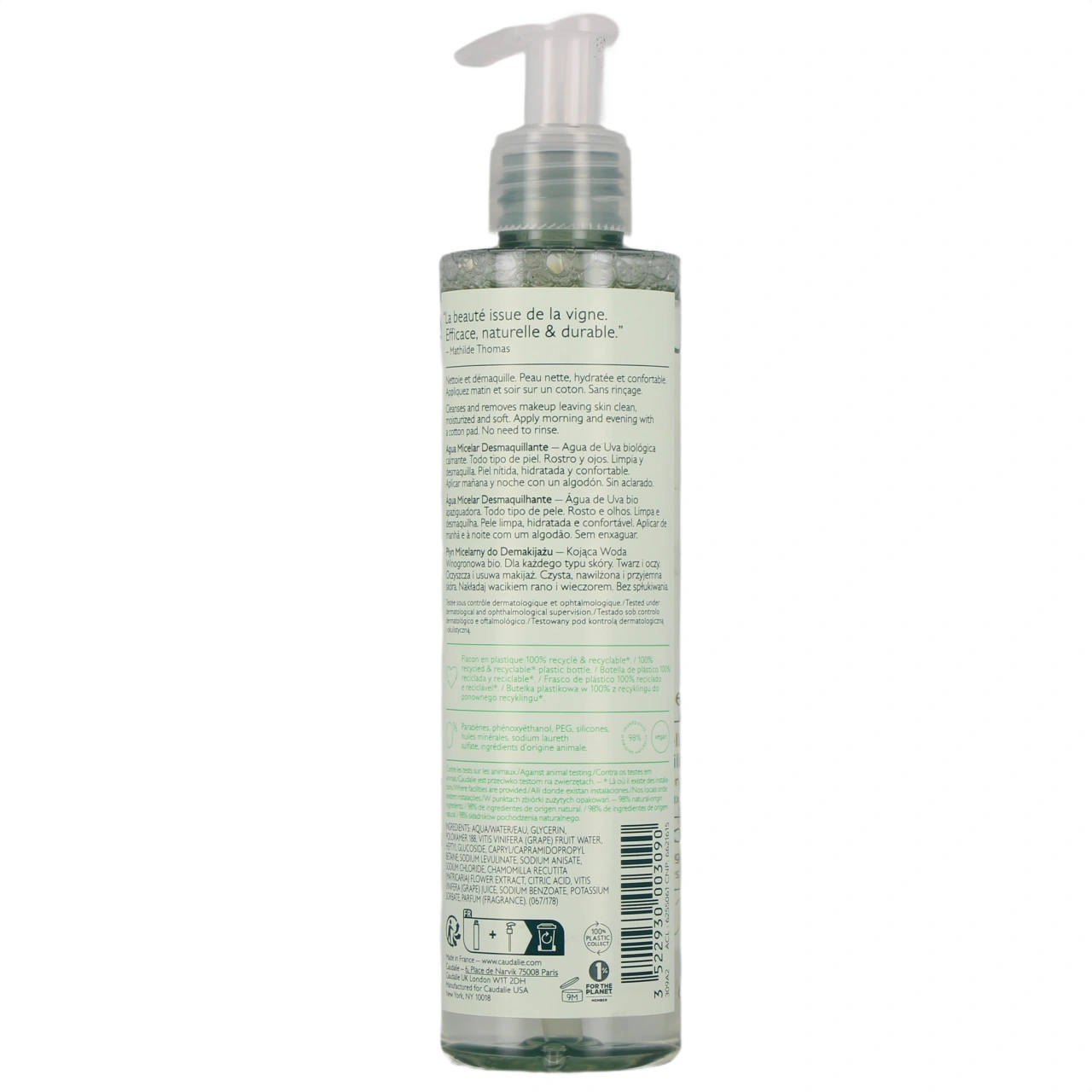Caudalie Vinoclean Eau Micellaire Démaquillante - Vue 3