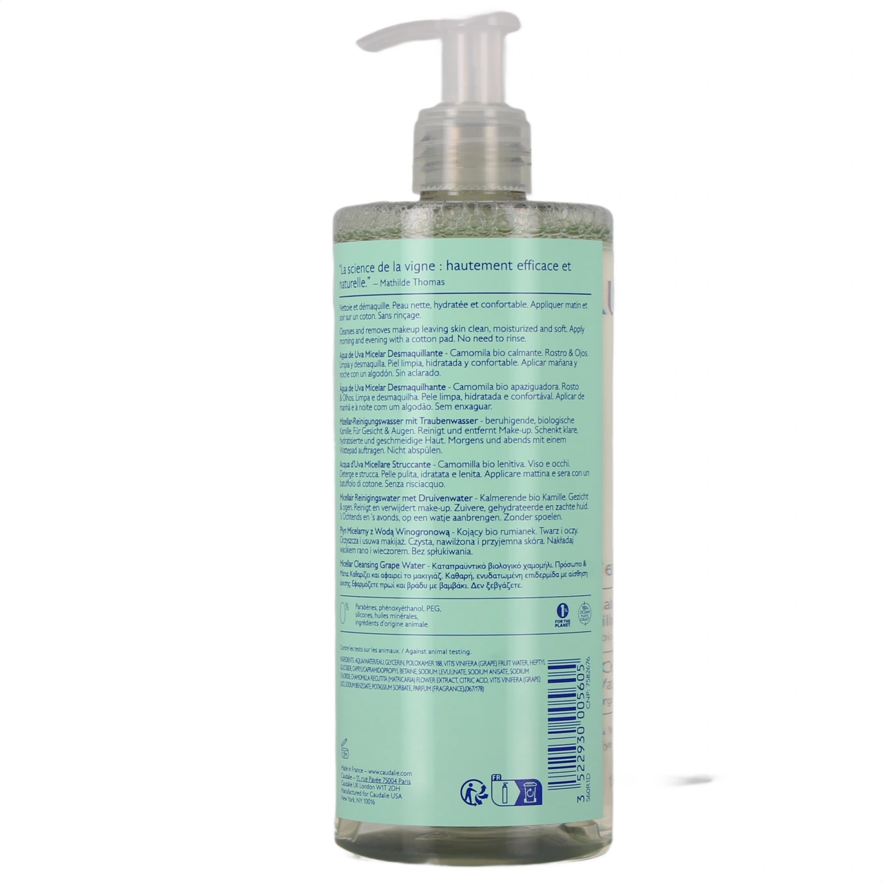 Caudalie Vinoclean Eau Micellaire Démaquillante - Vue 3