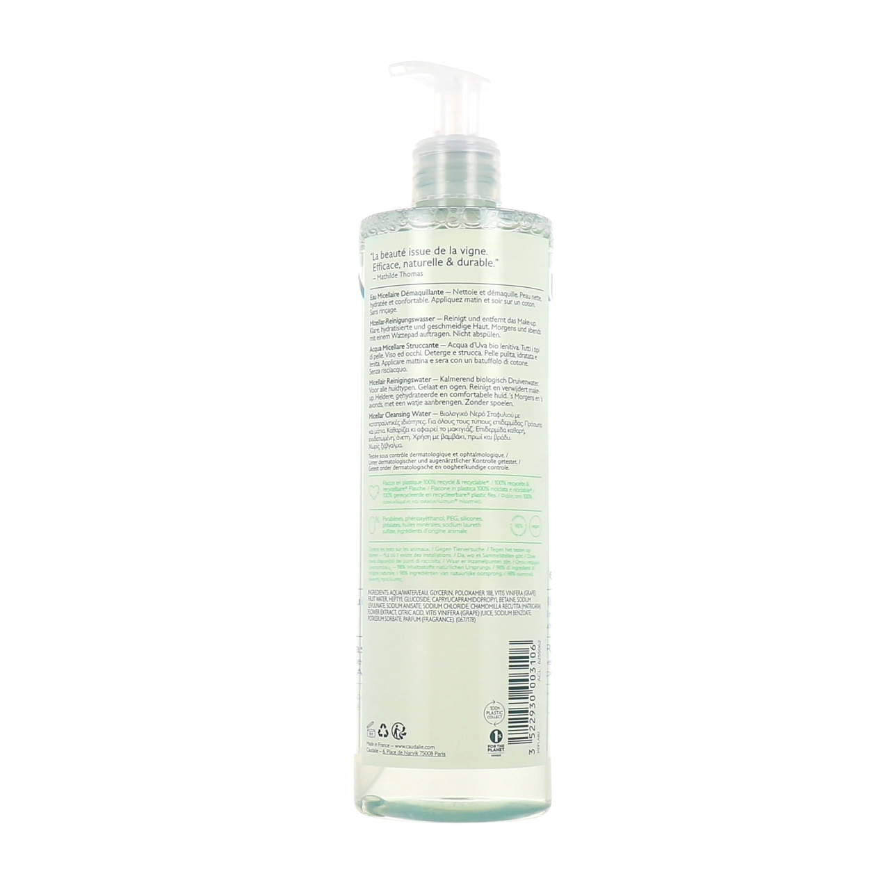 Caudalie Vinoclean Eau Micellaire Démaquillante - Vue 8