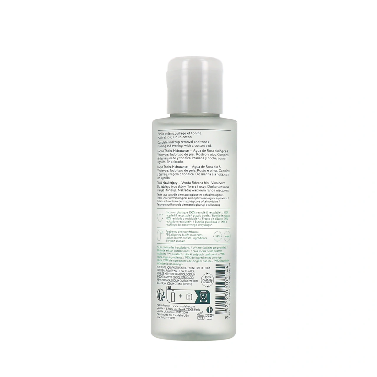 Caudalie Vinoclean Lotion Tonique Hydratante - Vue 2