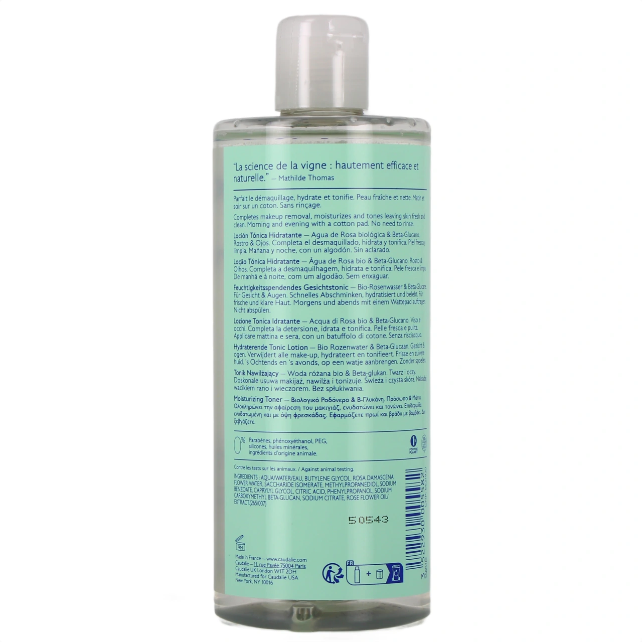 Caudalie Vinoclean Lotion Tonique Hydratante - Vue 3