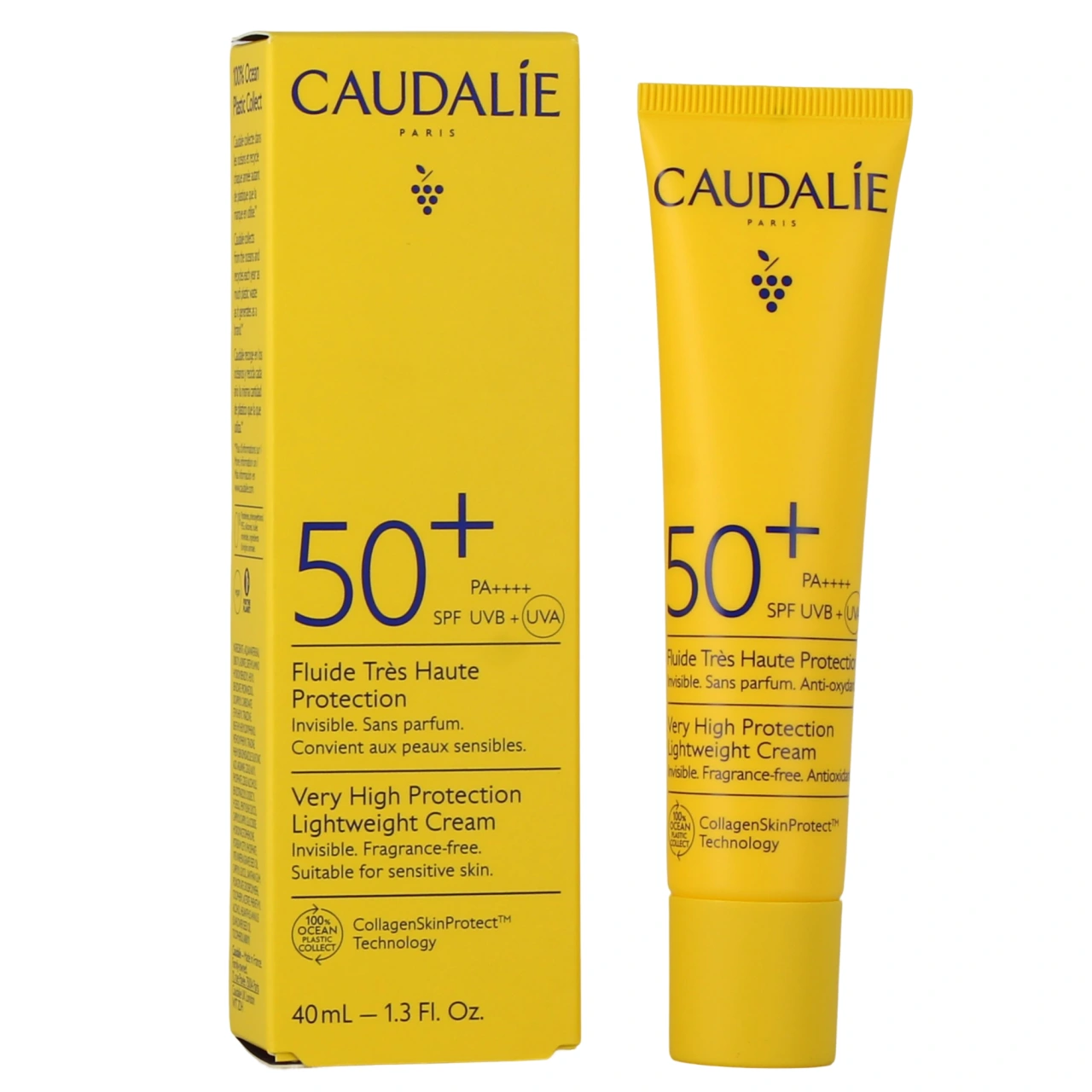 Caudalie Vinosun Protect Fluide Solaire Visage SPF 50+ - Vinosun Protect