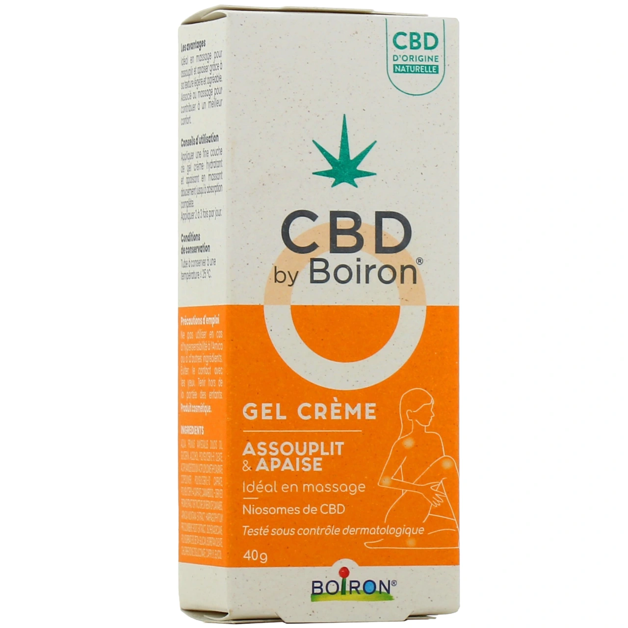 CBD by Boiron Gel Crème Assouplit et Apaise - Vue 4