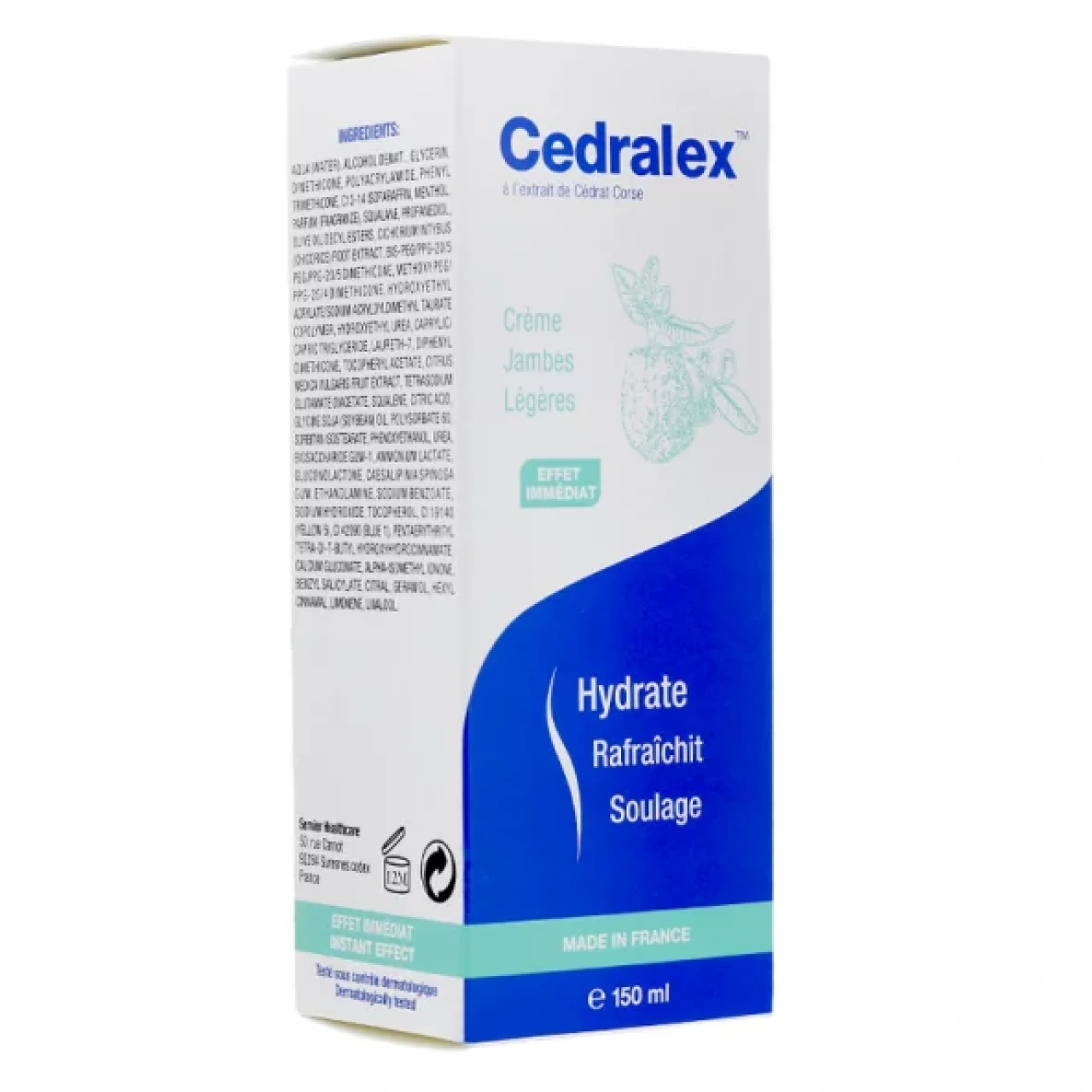 Cedralex Crème Jambes Légères - Servier