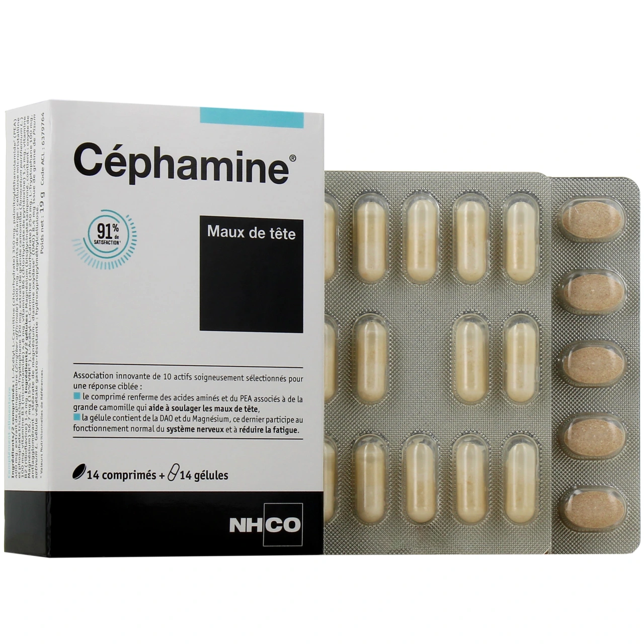 Céphamine Maux de tête - NHCO