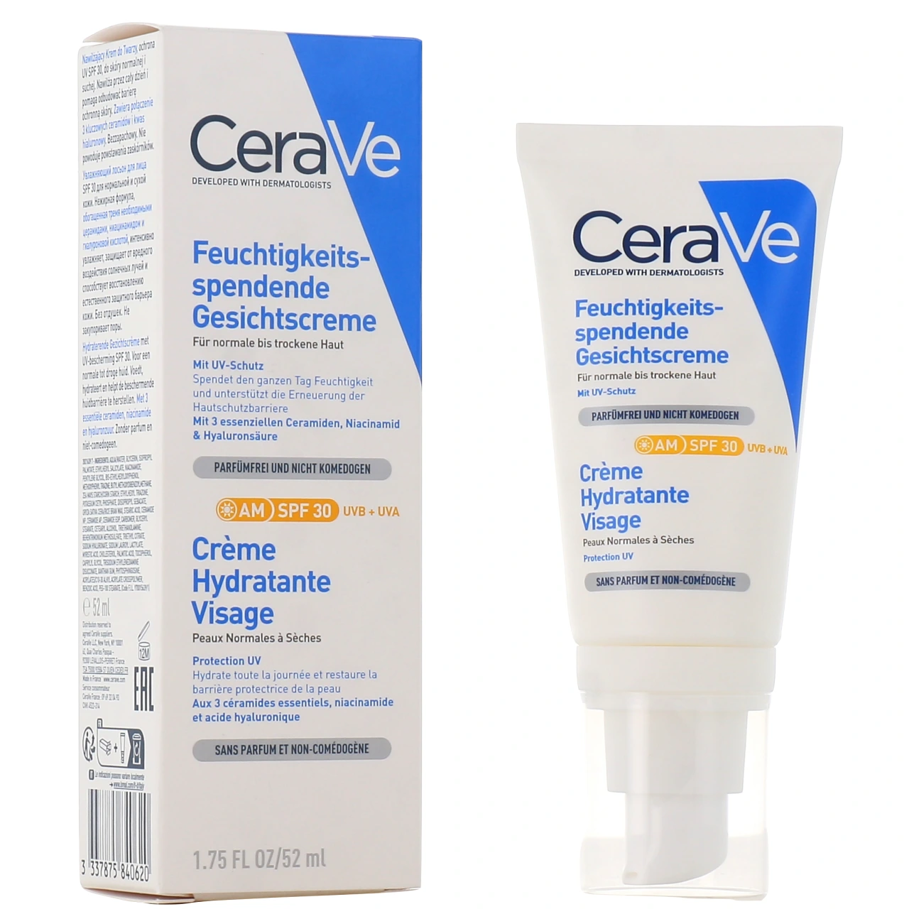 CeraVe Crème Hydratante Visage - Vue 4