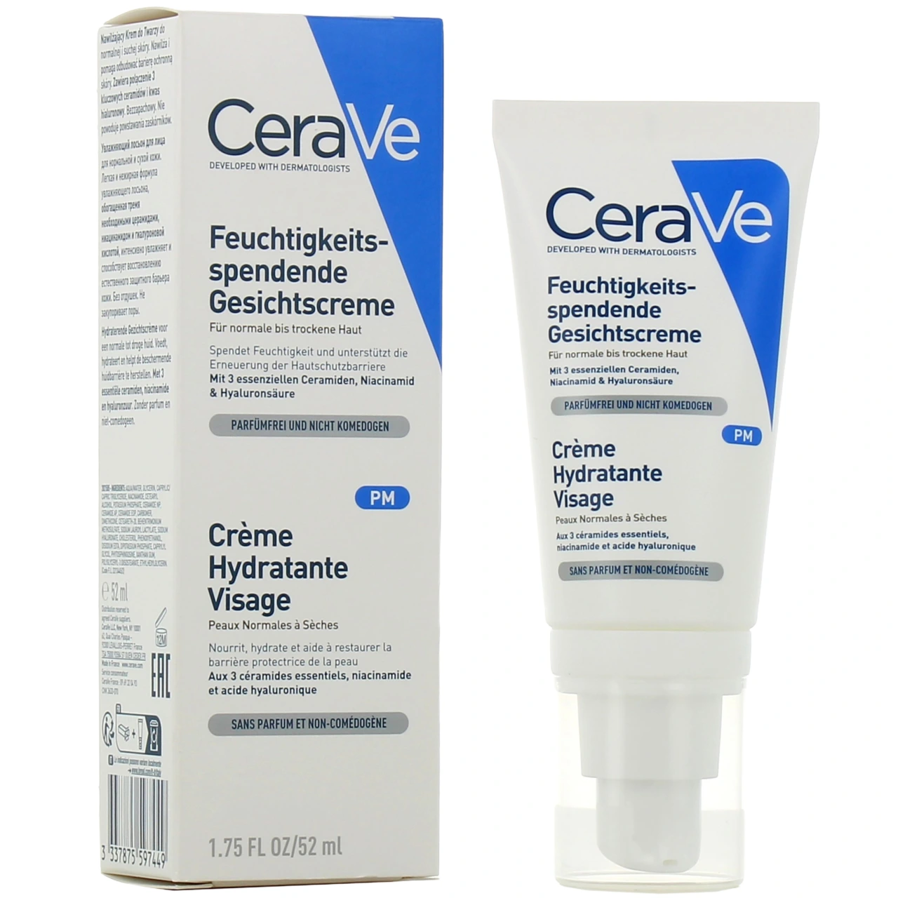 CeraVe Crème Hydratante Visage - CeraVe