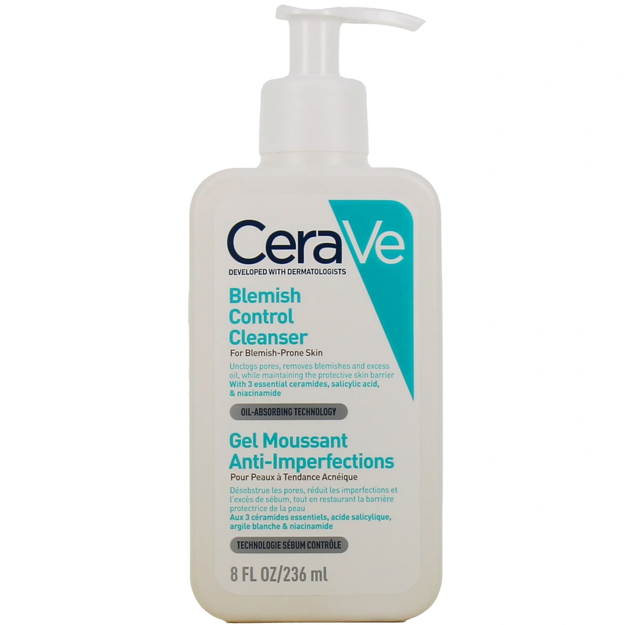 CeraVe Gel moussant anti-imperfections - CeraVe