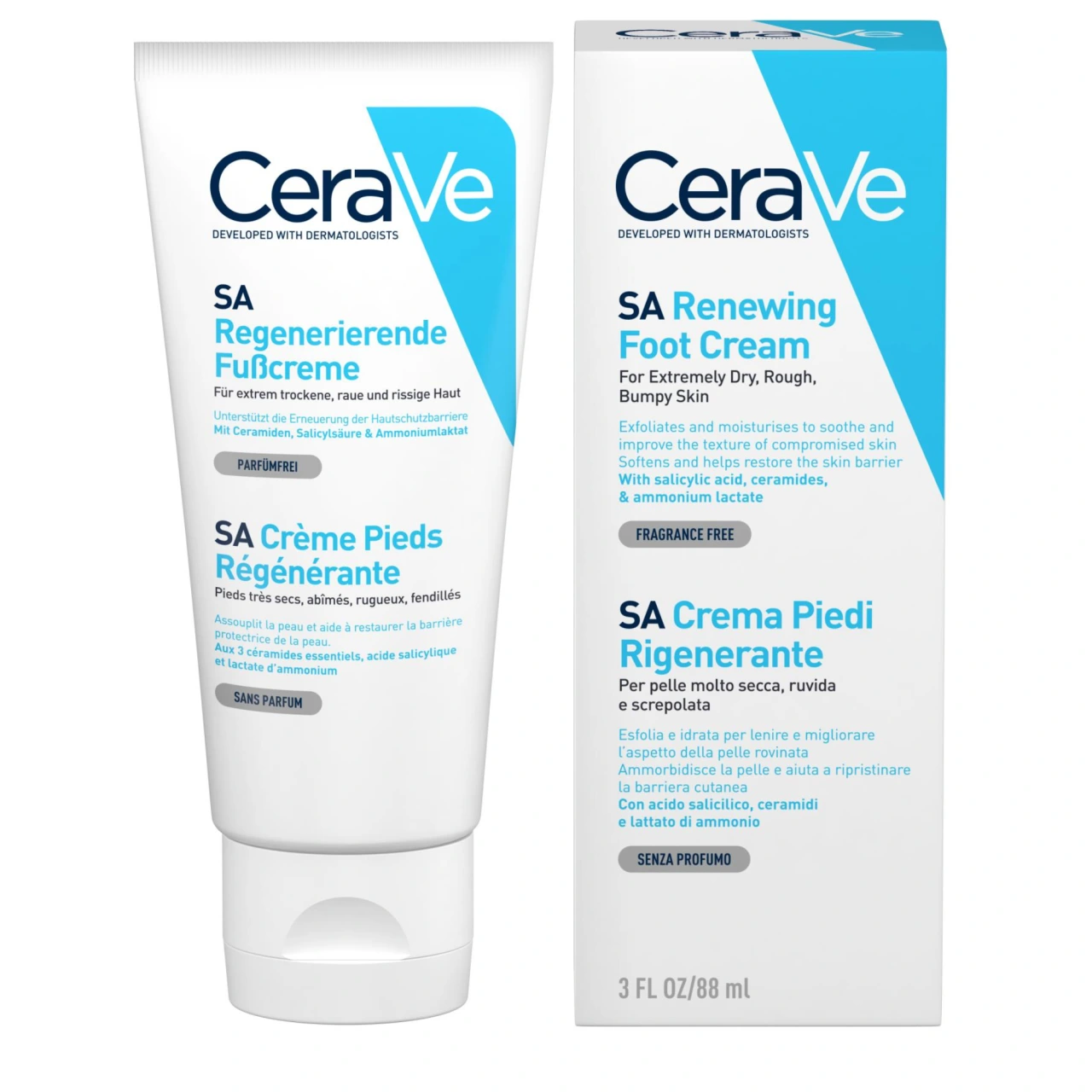 CeraVe SA Crème Pieds Régénérante - Vue 4