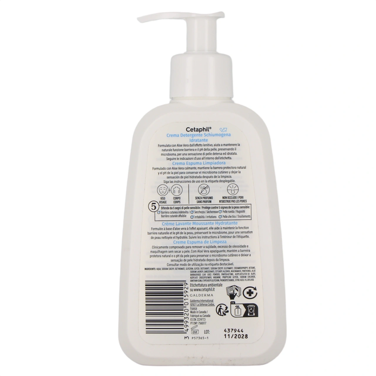 Cetaphil Crème Nettoyante Moussante Hydratante - Vue 3