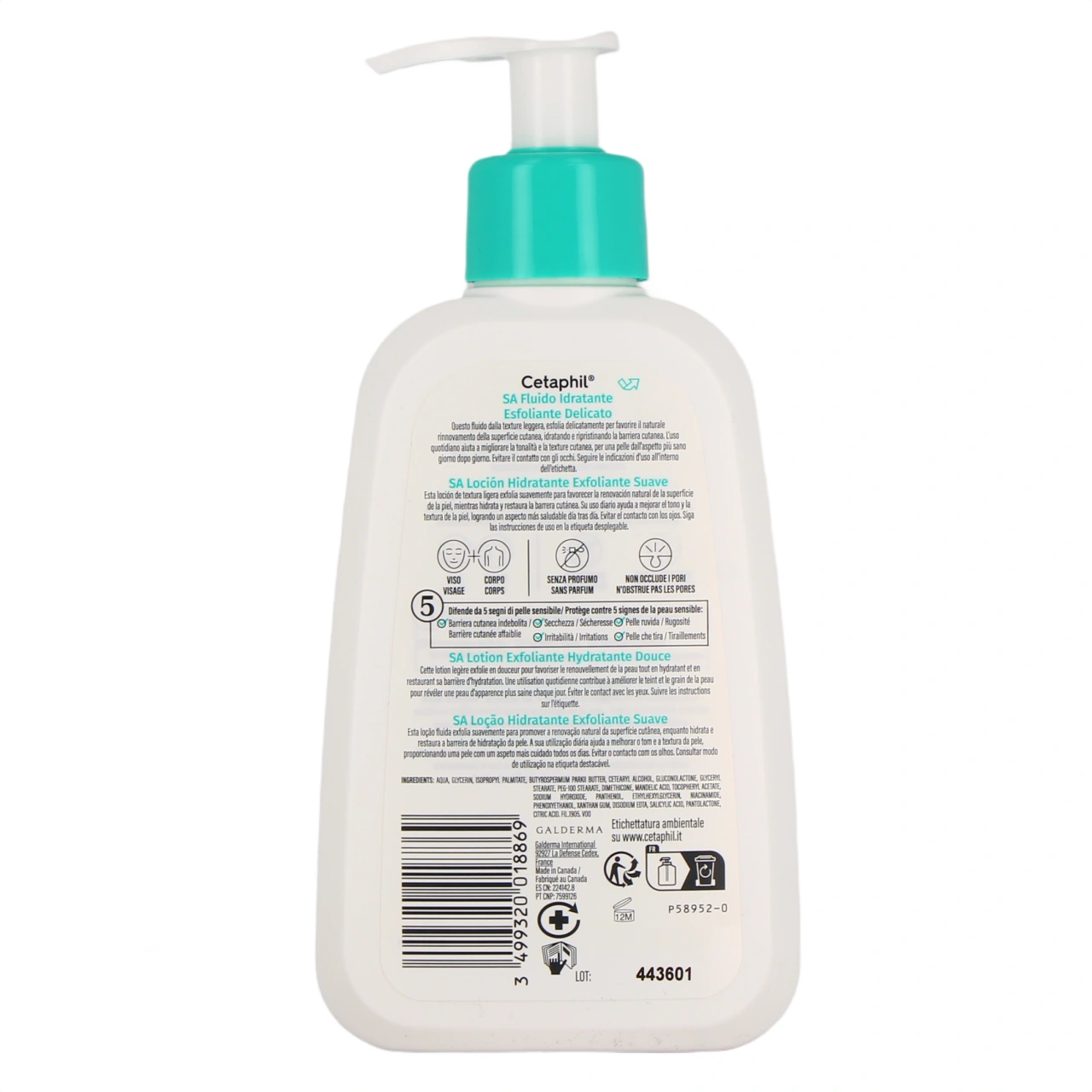 Cetaphil SA Lotion Exfoliante Hydratante - Vue 3